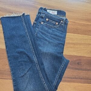 GAP Blue Ankle Cropped Jeans